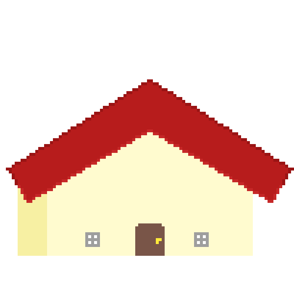 House with roof
