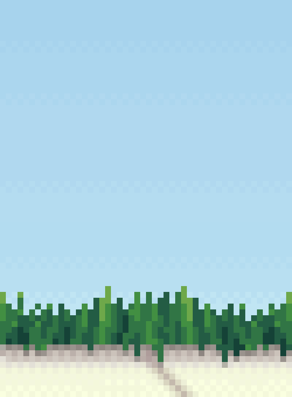 grassy sidewalk