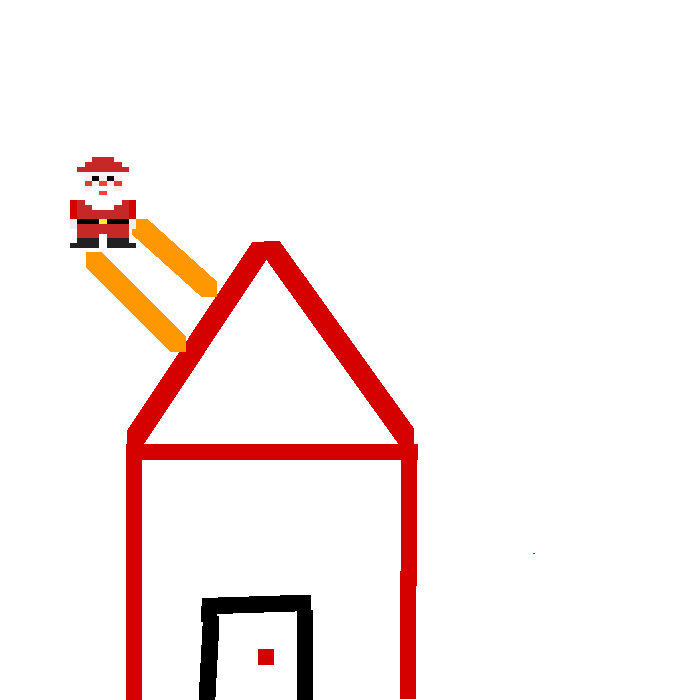 he cant get in the chimme