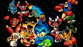 NES Color Palette Test with Mega Man (FINISHED)