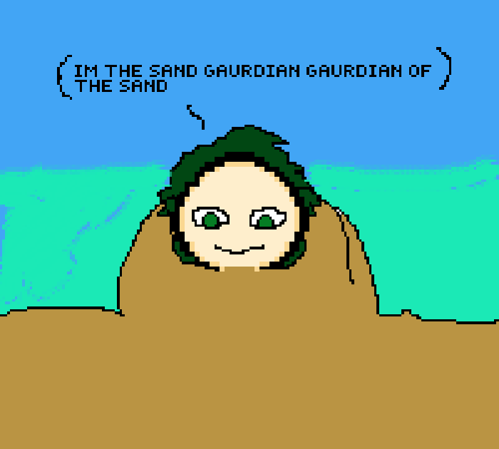 the sand guardian meme