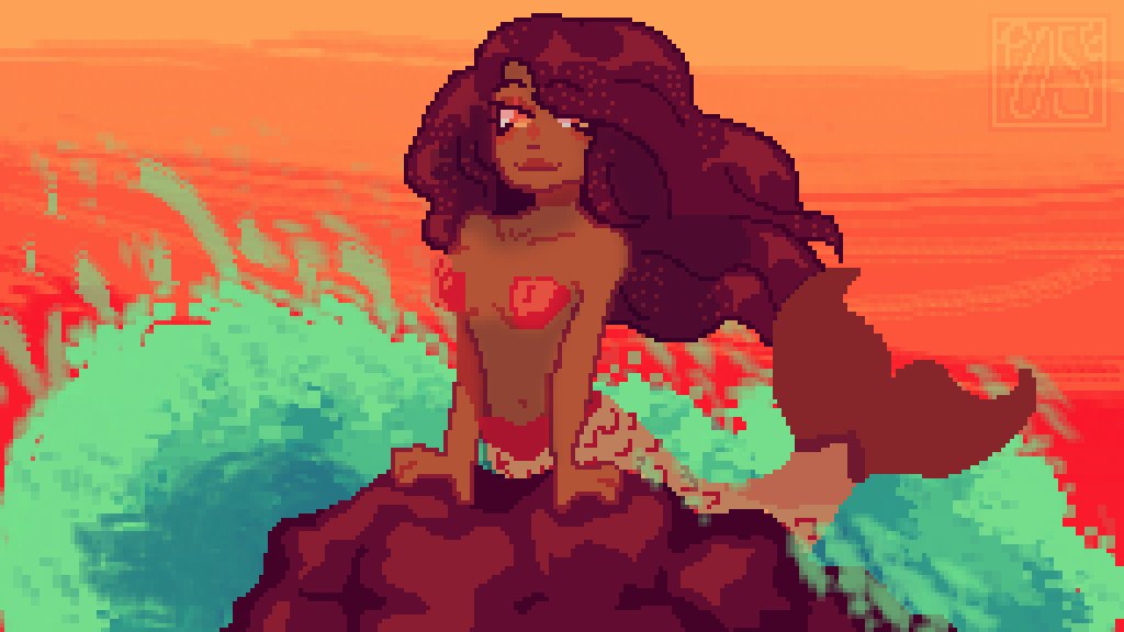 MERMAID COLORED