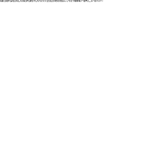 Custom font