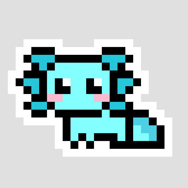 Ajolote kawaii 🥹🥹🥹