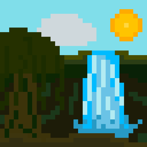 SAPPHIRE WATERFALL