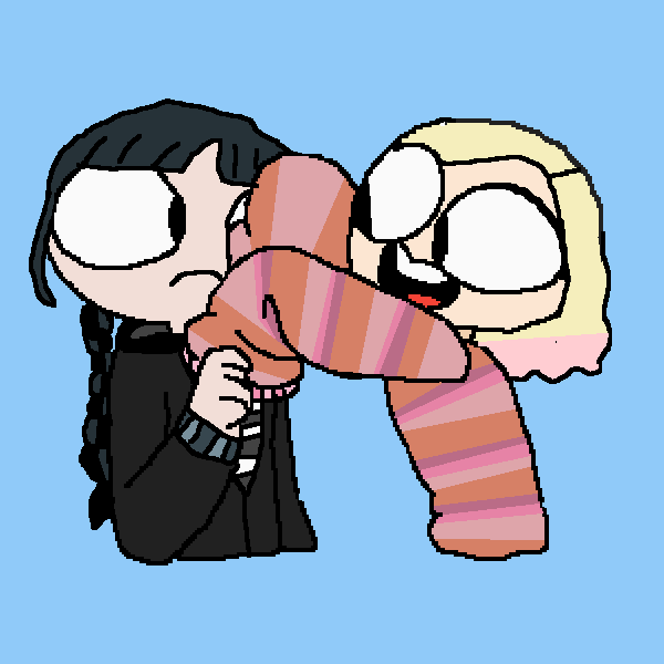 Wednesday and Enid