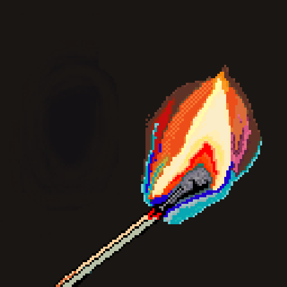 its like tryna start a fire with a matches in the snow