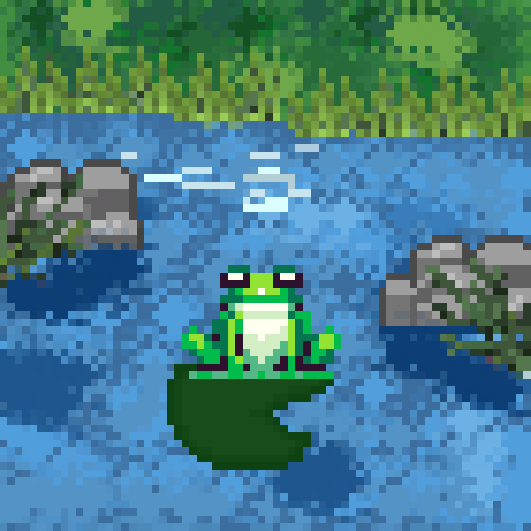 Chill frog