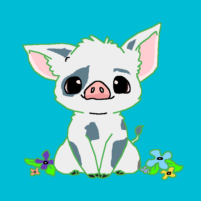 moana pig