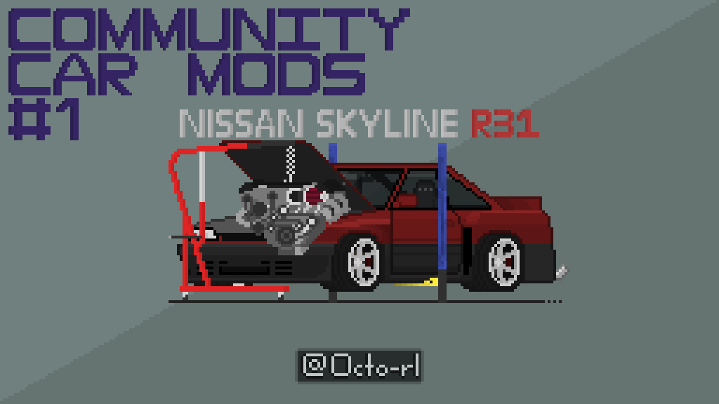 Community Car Mods #1: Nissan Skyline R31