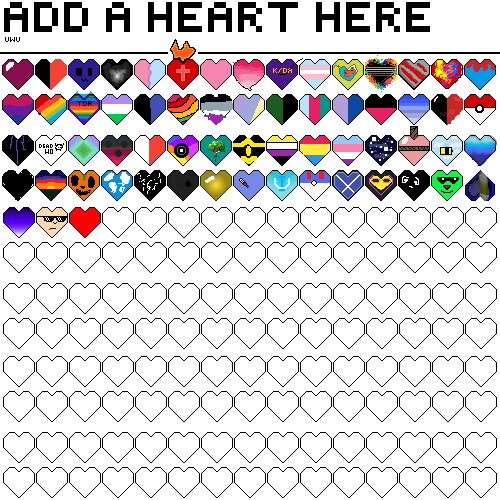 Hearts Drawing