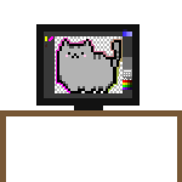 Pusheen The Cat Ascii Art Copy Paste Codes Cool Ascii Chameleon