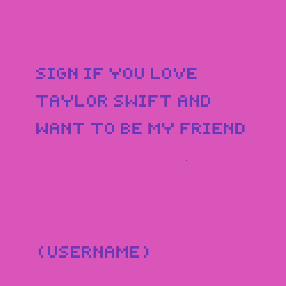 Sign if u love TS