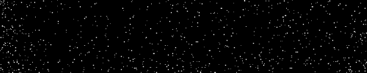 stars making a random pattern