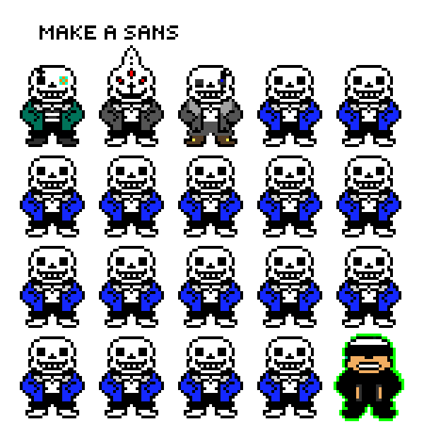 Make a Sans part 4