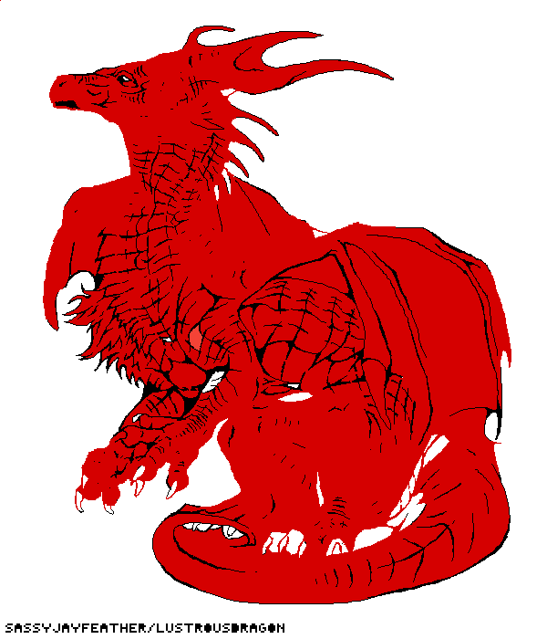Free sitting dragon base