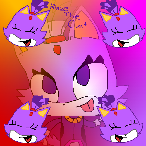 Blaze The Cat