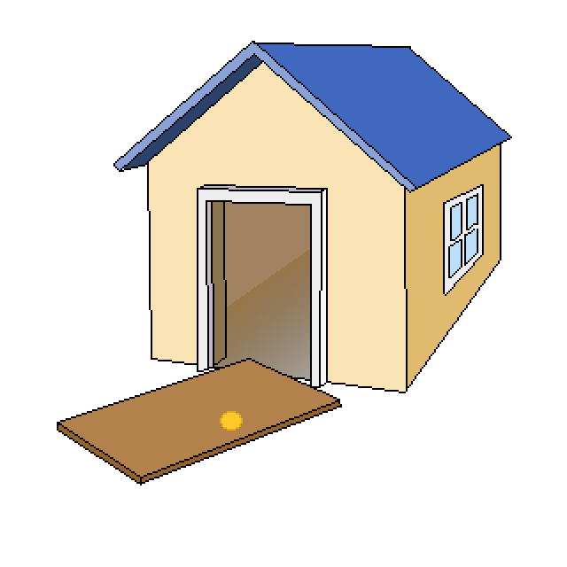 broken door