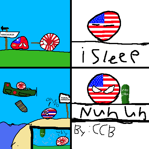 CountryBall WW2 Meme