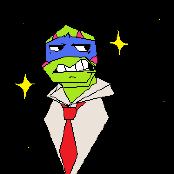 Leo ina suit for @Tatertot37