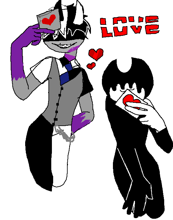 oscar (oc) and bendy collab