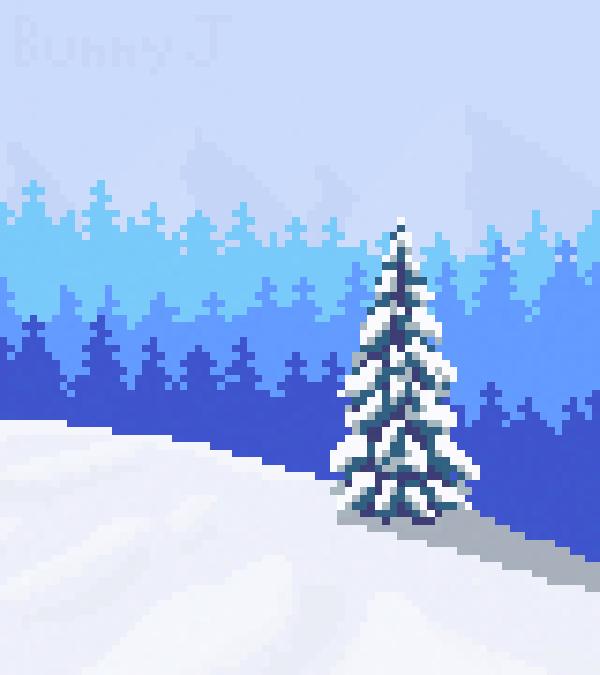 Snowy Trees
