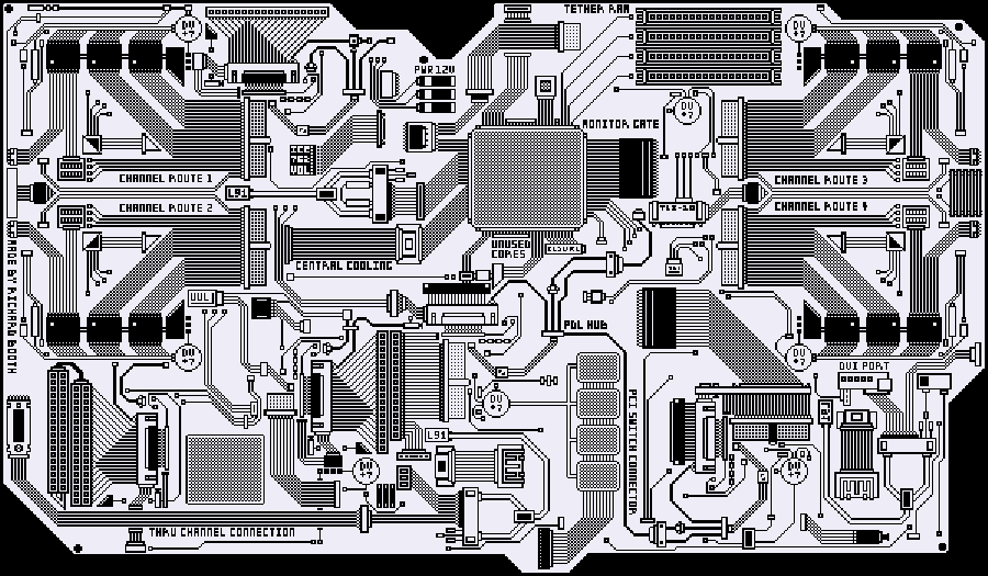 【ブース　様】オーダー Motherboard - Daily Art Challenge - Pixilart