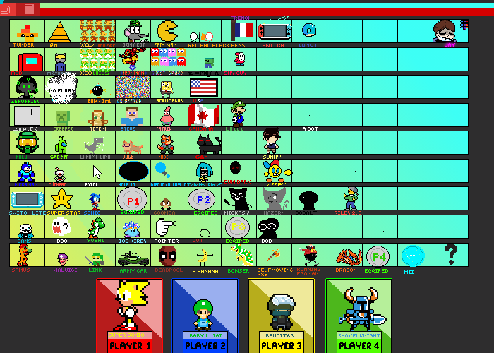 smash bros art!