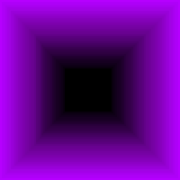 Purple hallway