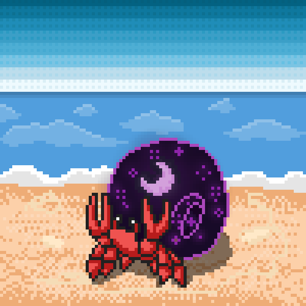 A hermit crab's galaxy