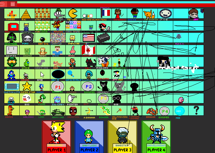 SUPER SMASH ART BROS