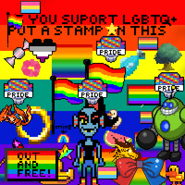 ADD A STAMP IF YOU SUPPORT LGBTQ+!!!