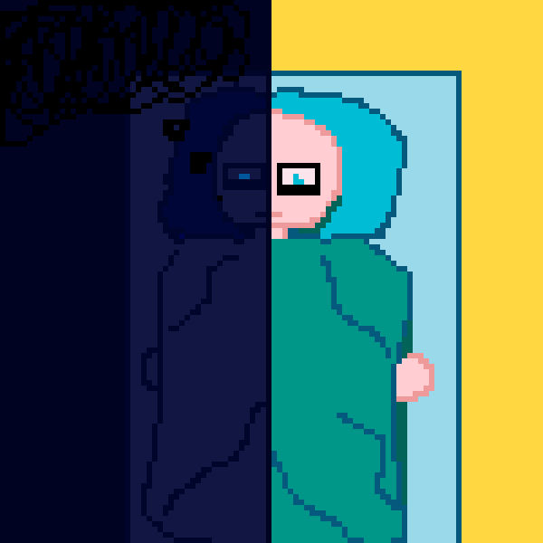 Insomnia but pixels