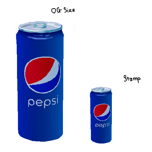 pepsi stamp