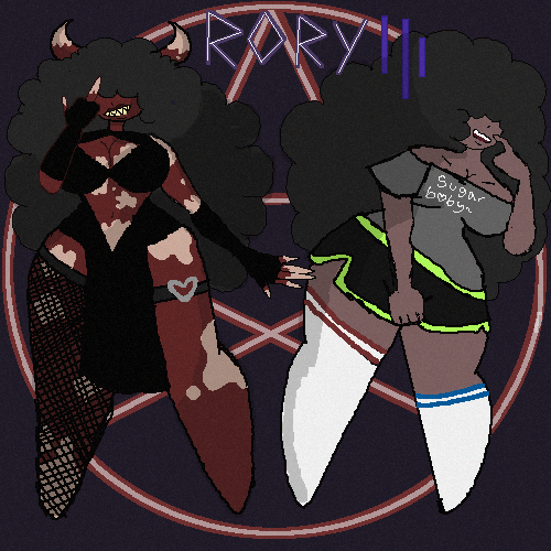 R.J/Rory(Helluva boss oc)
