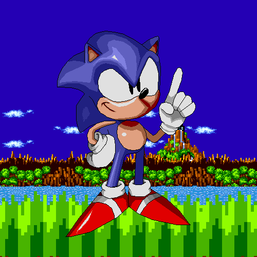 Sonic's Pose