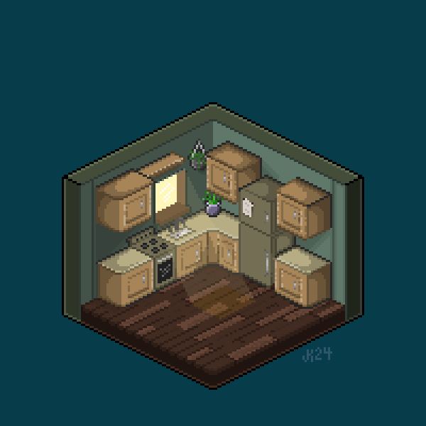 Isometric Kitchen