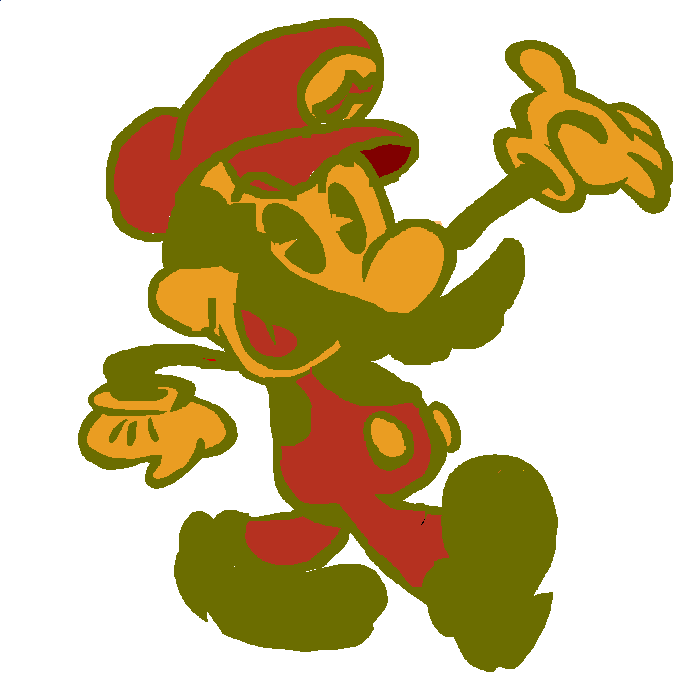 Mickey Mouse But nes Mario