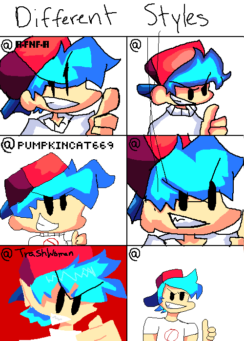 My version of BF from FNF