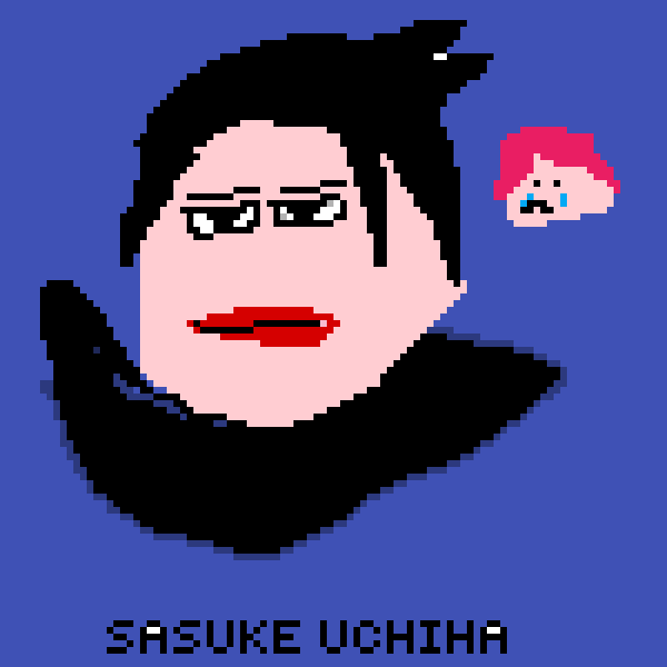 Sasuke looking for power