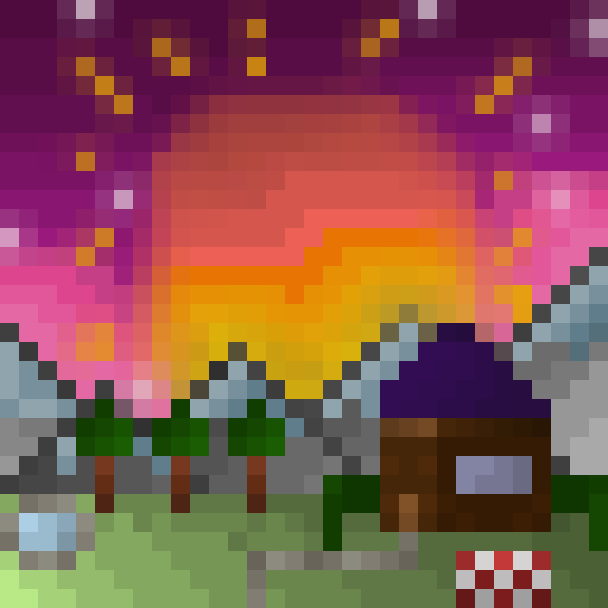Sunset house