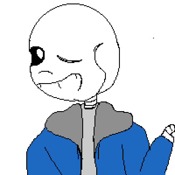 SANS THE FRICKIN SKELEDUDE!!!!
