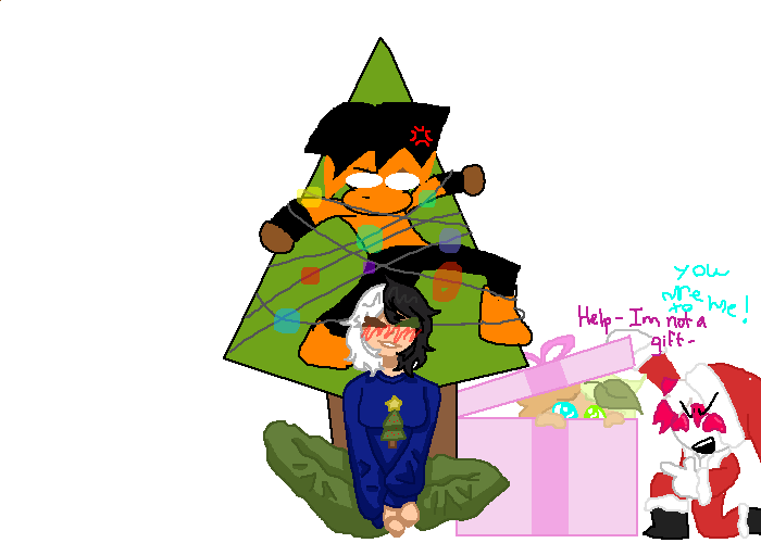 Friend/fam x-mas pic collab!