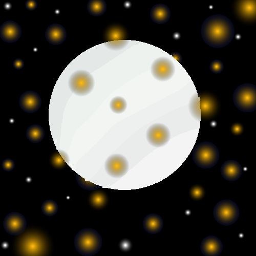 fireflies dancing in the moonlight