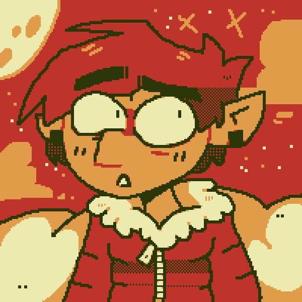 Elf in the snow