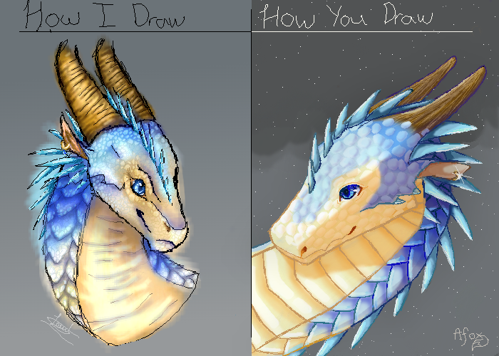How I draw / How you draw