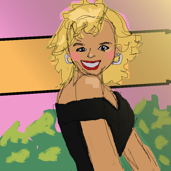 (very bad) attempt at sandy olsson