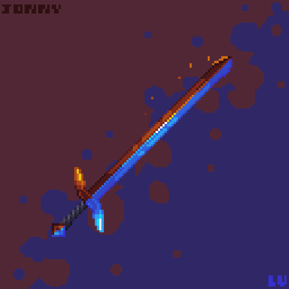 water and fire sword