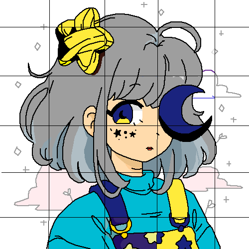 moon and star girl