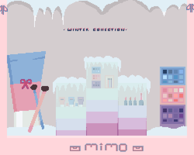 Winter collection makeup